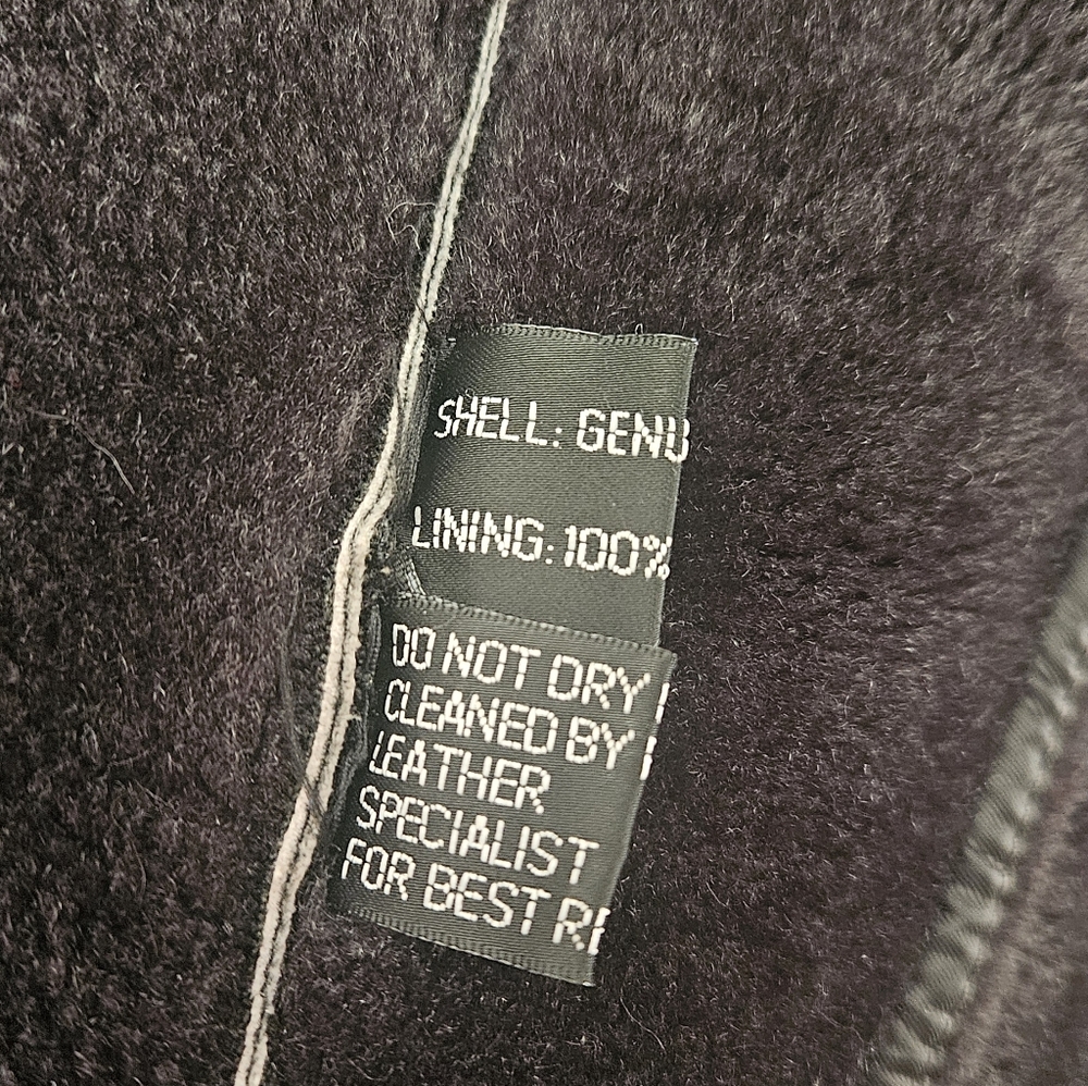 LUXURY KNOLES & GARTER LONDON Shearling Coat - Picture 6 of 7
